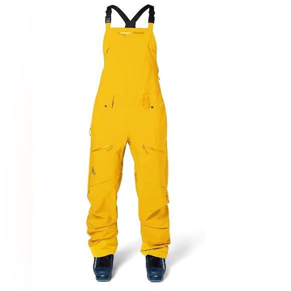 flylow Pants - Flylow Foxy Bib Pant - Yellow - Medium